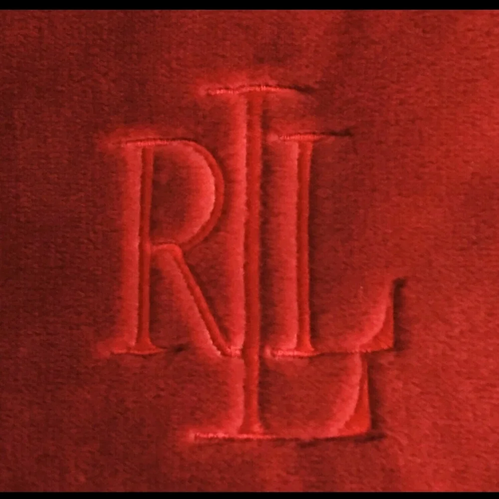 Ralph Lauren Red MicrominkQueen Blanket